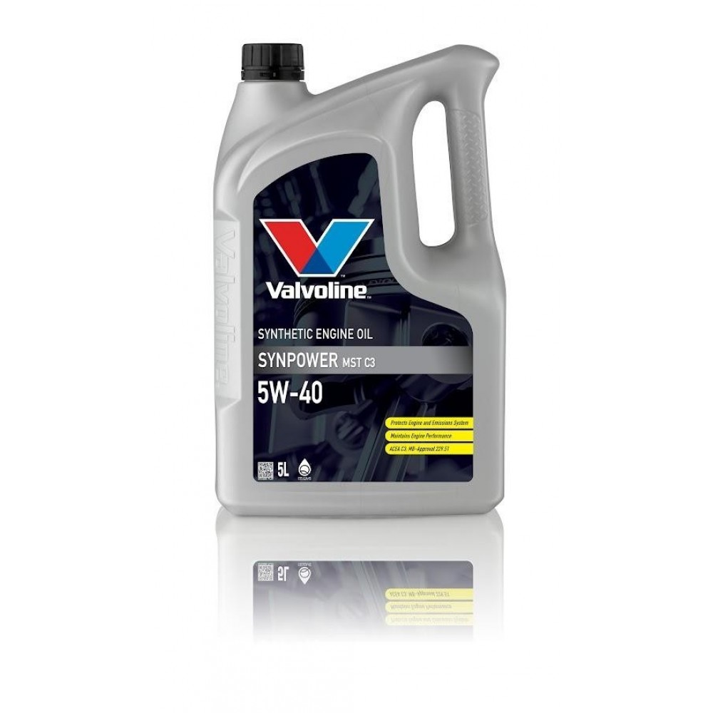 VALVOLINE SYNPOWER MST C3 5W40 5L Λιπαντικά
